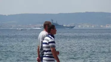 Rus Savaş Gemileri Boğazdan Geçti