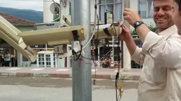 Hanönü'nde Mobese Kameraları Yenilendi