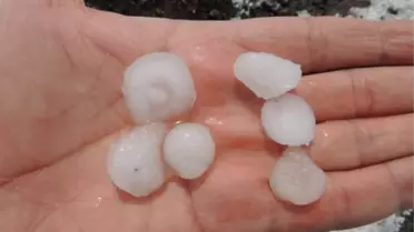 Salihli'de Dolu Yağışı