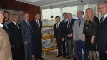Kaymakam Kubilay'a 3 Boyutlu Resim Hediye Edildi