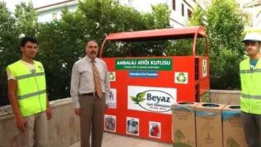 Kemah'ta Ambalaj Atıkları Geri Kazanılacak