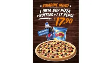 Little Caesars'dan Türkiye'de Bir İlk. Pizza ve Cips Birarada