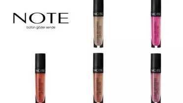 Note Lipgloss İle Yaz Boyunca Işıltılı, Dudaklar