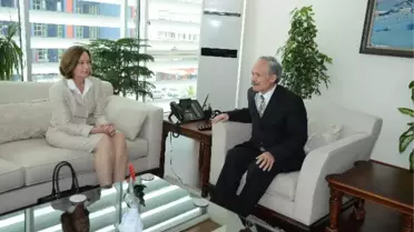 Lüksemburg Ankara Büyükelçisi'nden Denizli Valiliği'ne Ziyaret