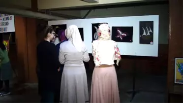 Kağızman'da Öğrencilerden Yıl Sonu Sergisi