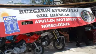 Motosiklet Tutkunları Didim'de Buluştu