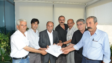 Harmandalılılar İzban İstasyonu İçin İmza Topladı