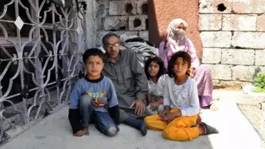 Suriyeli Aile Yardım Bekliyor