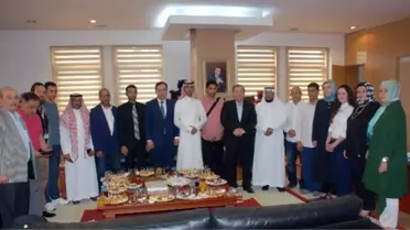 Suudi Arabistan Heyeti Başkan Kadıoğlu'nu Ziyaret Etti