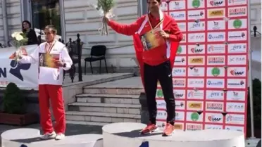 Deniz Kazan, Balkan Şampiyonu Oldu