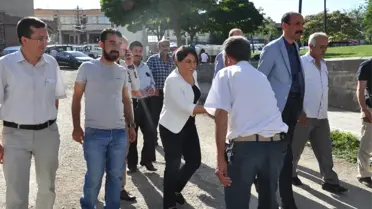 Eşbaşkanlar Çalışmaları Denetledi
