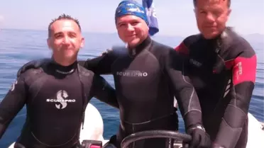 Sakarya Sualtı Kulübü, Foça'da Ahtapotlarla Dans Etti