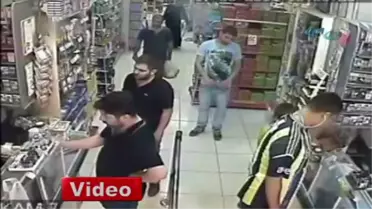 'Tırnakçı Çetesi' Kamerada