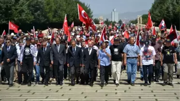 Balyoz Davasından Tahliye Olan Subaylar Anıtkabir'de