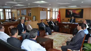 Gümüşhane Tso Başkanı Akçay, Vali Yavuz'a Ziyaret Etti