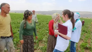 Pancar Tarlalarında Mobil Sağlık Hizmeti