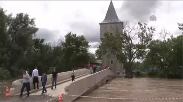 Tunca Nehri'nin debisindeki artış durdu -