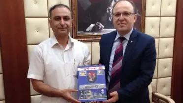 Valiye Menengiç Kahvesi ve Perde Pilav Tenceresi Hediye Edildi