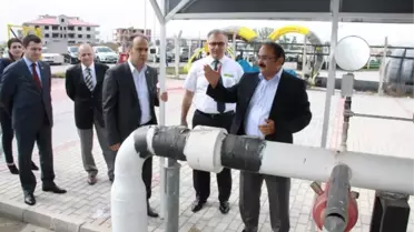 İngaz'ın Yeni Çevrim Santrali, Sevkiyat Kontrol Merkezi ve Kaçak Arama Aracı Tanıtıldı