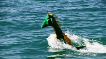 Van Gölü Canavarından Jet Ski Şov