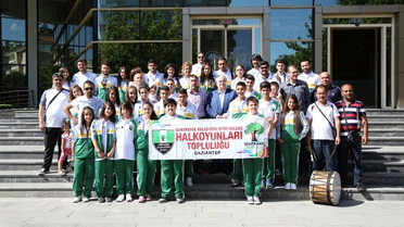 Şehitkamil Halkoyunları Topluluğu Türkiye Şampiyonasında