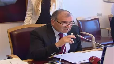 Şilili madenciler Soma Komisyonu'nu ziyaret etti -