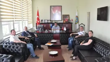 Tekirdağ Büyükşehir Belediyesi Genel Sekreter Yardımcısından Başkan Yurdakul'a Nezaket Ziyareti
