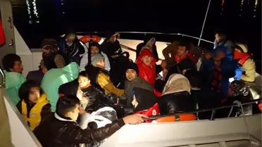 Ayvacık'ta Afgan Uyruklu 45 Kaçak Yakalandı