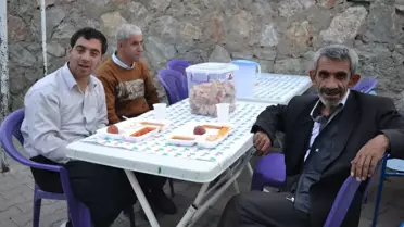 Çelikhan'da İftar Çadırı Kuruldu