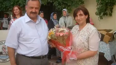 Burhaniye'de Başarılı Eğiticiye Başkan Teşekkürü