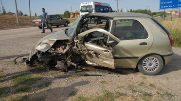 Kırıkkale'de Trafik Kazası: 5 Yaralı