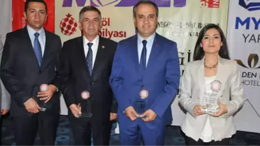 Aktaş'a Yılın Belediye Başkanı Ödülü