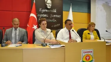 Tarsus Belediye Meclisi Toplandı