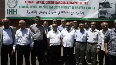 İhh Suriyeli Kürtlere 27 Tır Yardım Malzemesi Gönderdi