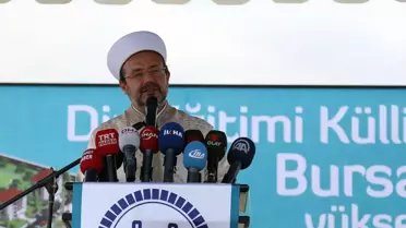 Diyanet İşleri Başkanı Görmez Açıklaması