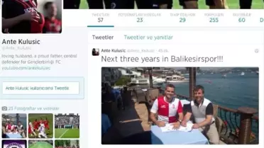 Ante Kulusıc Balıkesirspor'da