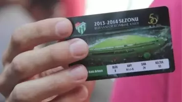 Bursaspor'da Kombine ve Bilet Fiyatları Açıklandı