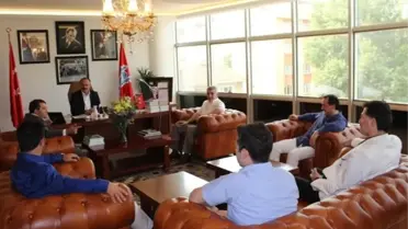 Tse'den Gürsu Belediye Başkanı Yıldız'a Hayırlı Olsun Ziyareti