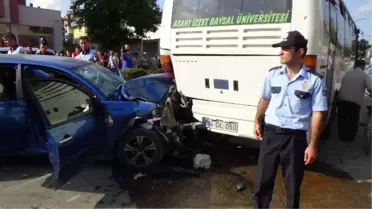 Bolu'da Trafik Kazası: 7 Yaralı
