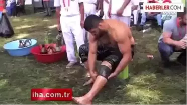 Başpehlivanlık Güreşleri Nefesleri Kesti