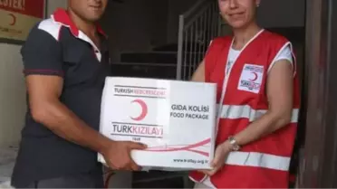 Bolu'da Gıda Yardımı