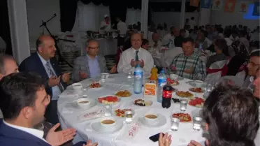 Çaycuma AK Parti İlçe Teşkilatından İftar Yemeği
