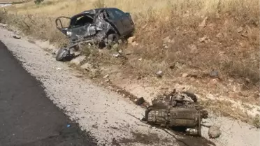 Hilvan'da Otomobil Takla Attı: 4 Yaralı