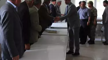 Kaymakam Çiçek'ten Acılı Aileye Taziye Ziyareti