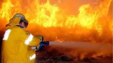 Pazaryeri'nde Ev Yangını