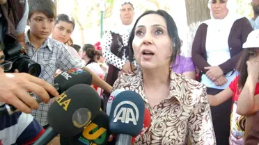 Hdp Eş Genel Başkanı Yüksekdağ, Şanlıurfa'da