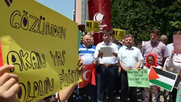 İsrail'in Gazze Saldırılarının Protesto Edilmesi