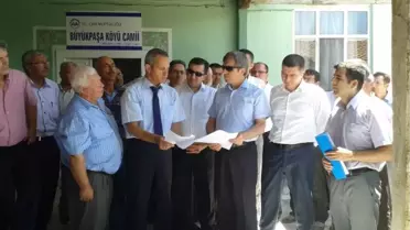 Vali Çınar 228 Yıllık Vakıf Camisi'ni İnceledi