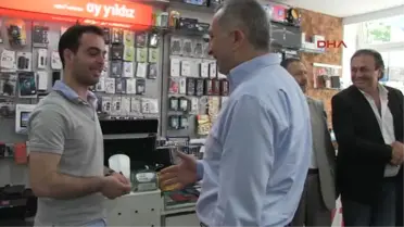 AKP Milletvekili Metin Külünk Seçim Hakkında Bilgi Verip Oy İstedi