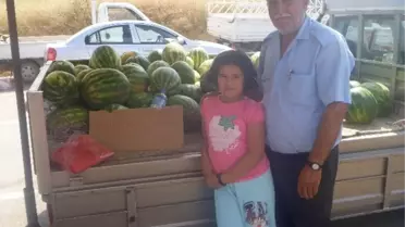 Bilecik'in Meşhur Deresakarı Köyü Karpuzu Görücüye Çıktı